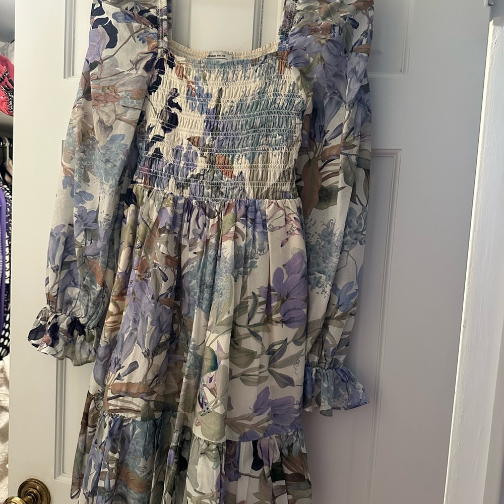 & Other Stories Multicolor Floral Kids Dress - Picture 5 of 7
